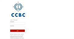 Desktop Screenshot of ccbcmd.benelogic.com